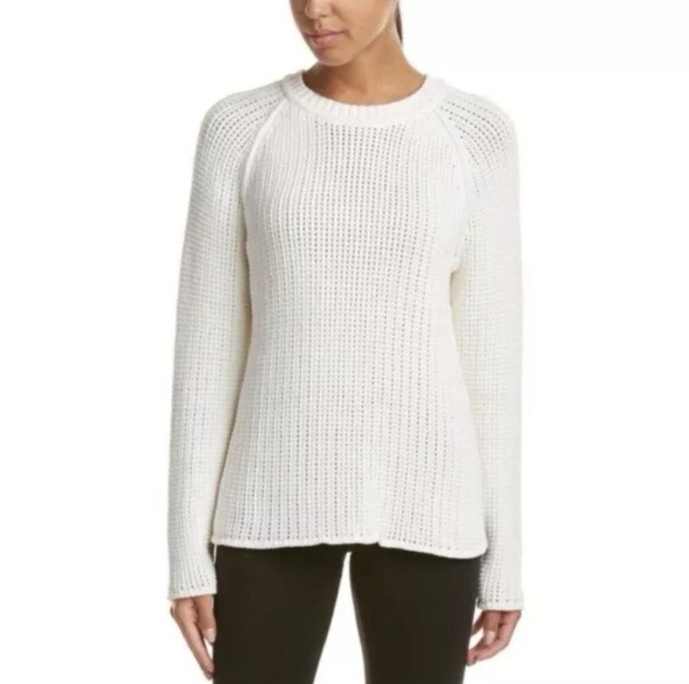Derek Lam Athleta Cream Knit Pullover S Cozycore